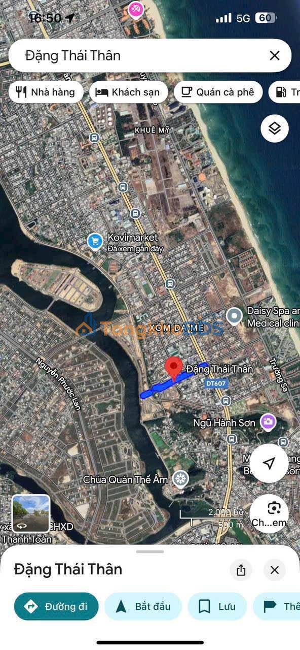 Đất nền Ngũ Hành Sơn 105m² 7,5 tỷ - Sổ đỏ chính chủ