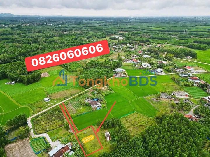 Đất Vườn 495m² Đà Nẵng - Sổ Hồng Chính Chủ Giá 420 Triệu