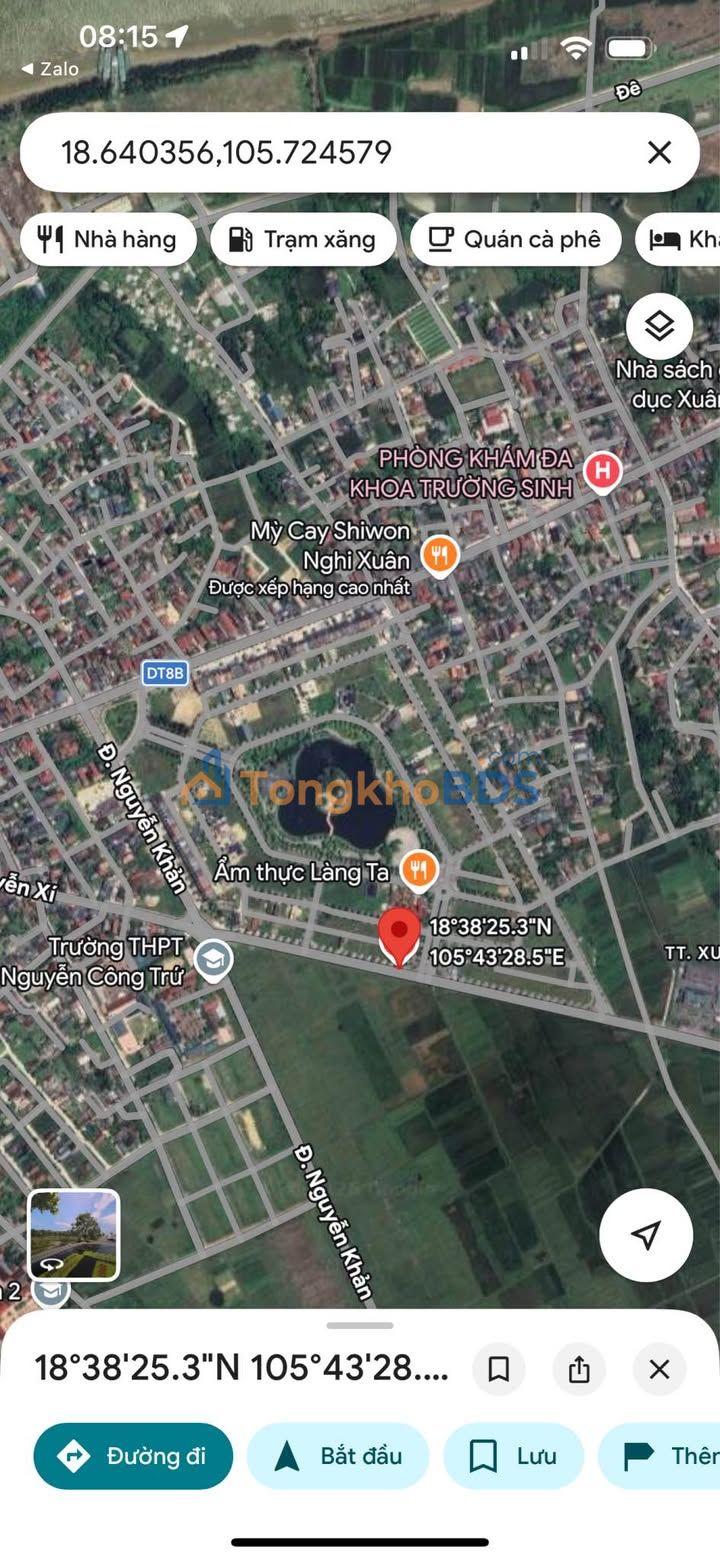 Đất Xuân An Nguyễn Xí 140m² giá 5 tỷ - Tiềm năng tăng giá