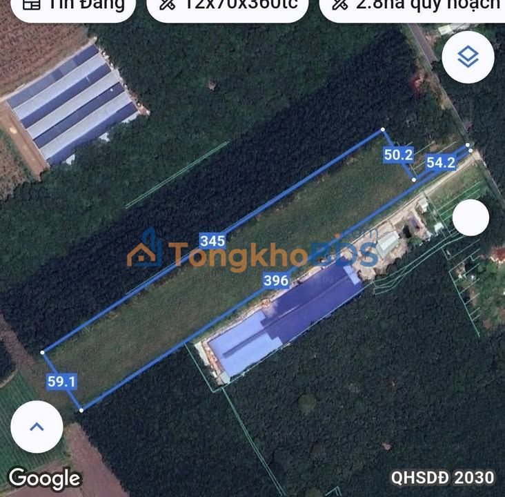 Đất nền Phú Giáo 1.9ha 30 tỷ - Tiềm năng tăng giá