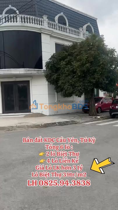 Đất thổ cư Chí Minh Tứ Kỳ 105m² 1.85 tỷ - Sổ đỏ chính chủ