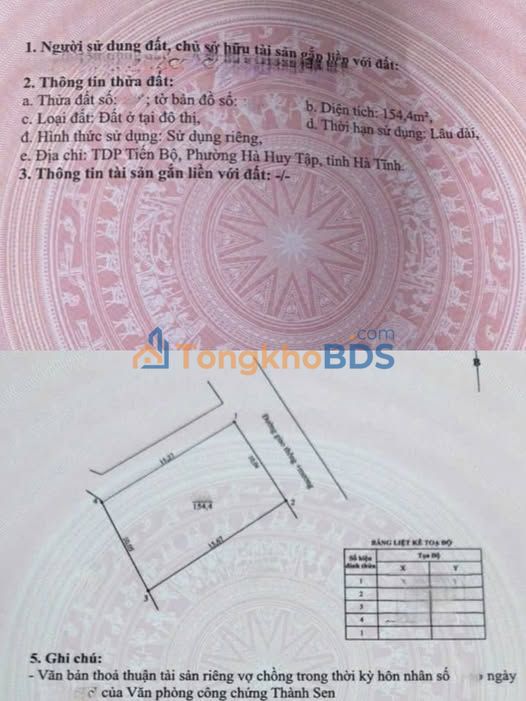 Đất Thôn Tiến Bộ Tân Lâm Hương 154m² 1.8 tỷ - Giá tốt