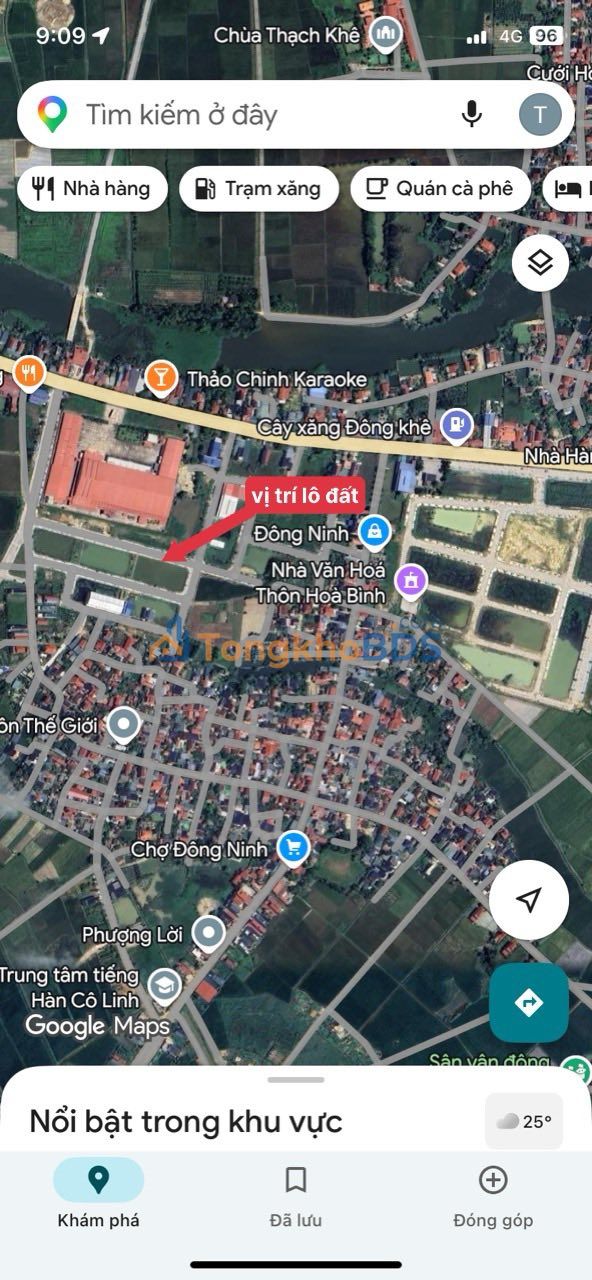 Đất nền Đông Ninh 126m² 1.2 tỷ - Tiềm năng tăng giá