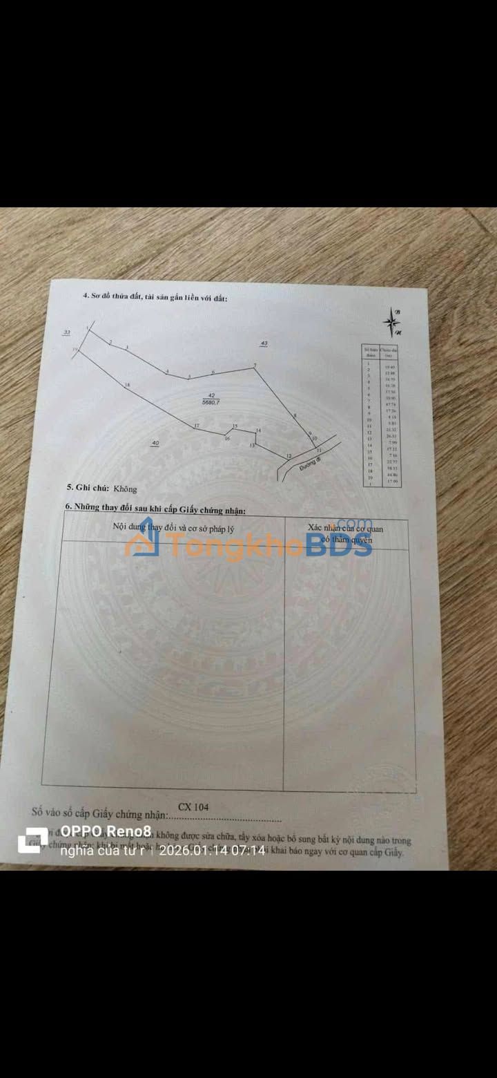 Đất nền Lộc Bảo 2.160m² 1.5 tỷ - Pháp lý rõ ràng