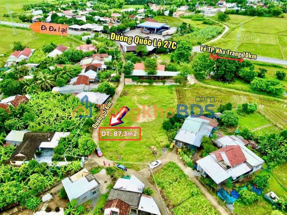 Đất nền Diên Hòa 87m² giá 1.01 tỷ - Sổ đỏ chính chủ