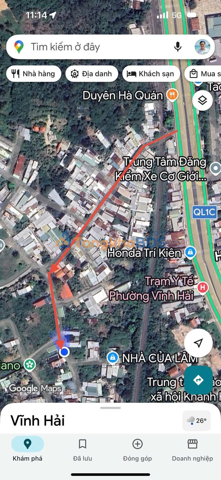 Đất hẻm 2/4 Vĩnh Hòa 79m² 1,2 tỷ - Đường ô tô lớn, an cư