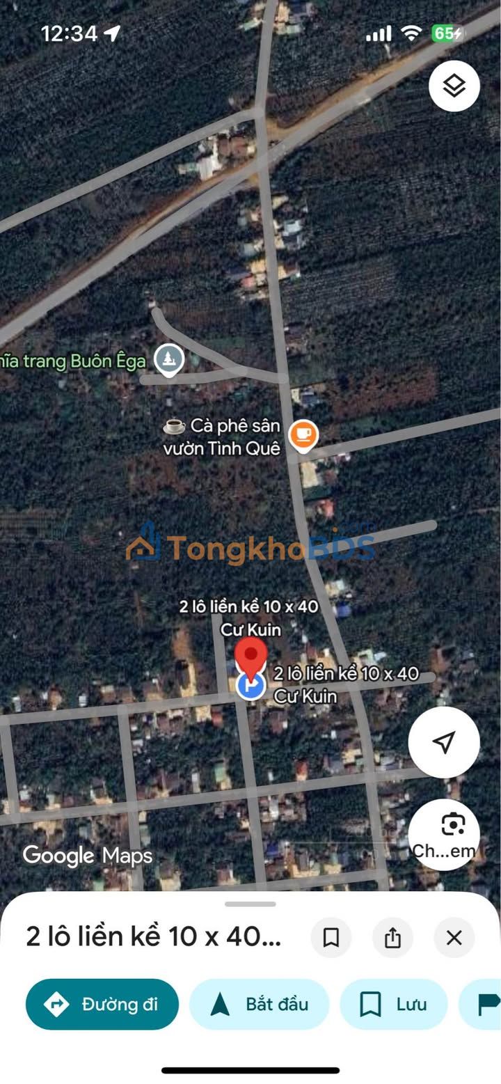 Đất nền Ea Tiêu Cư Kuin 800m² 110tr/m - Pháp lý rõ ràng