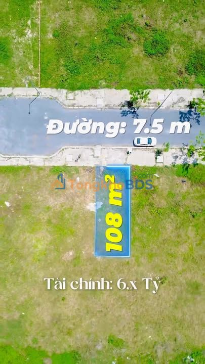 Đất nền FPT City Đà Nẵng 108m² 6 tỷ - Đường to ô tô