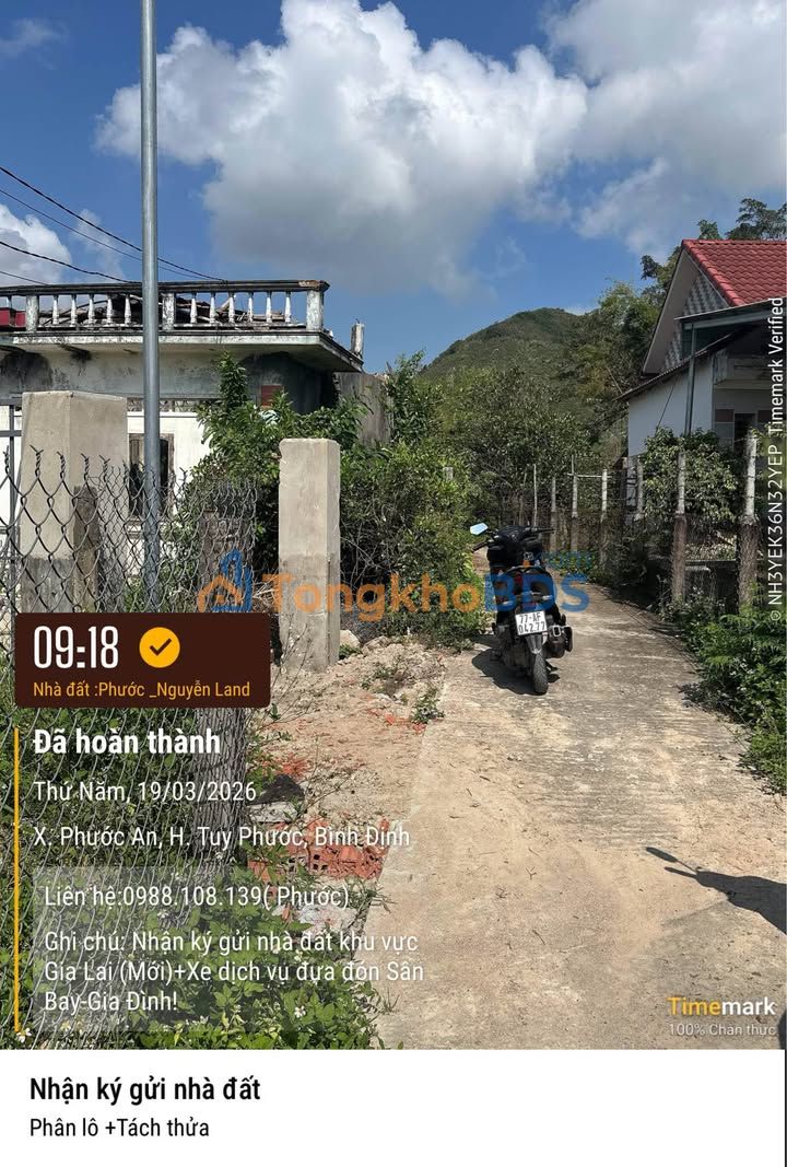 Đất nền Phước An Tuy Phước 100m² 3xx triệu - Đường to ô tô