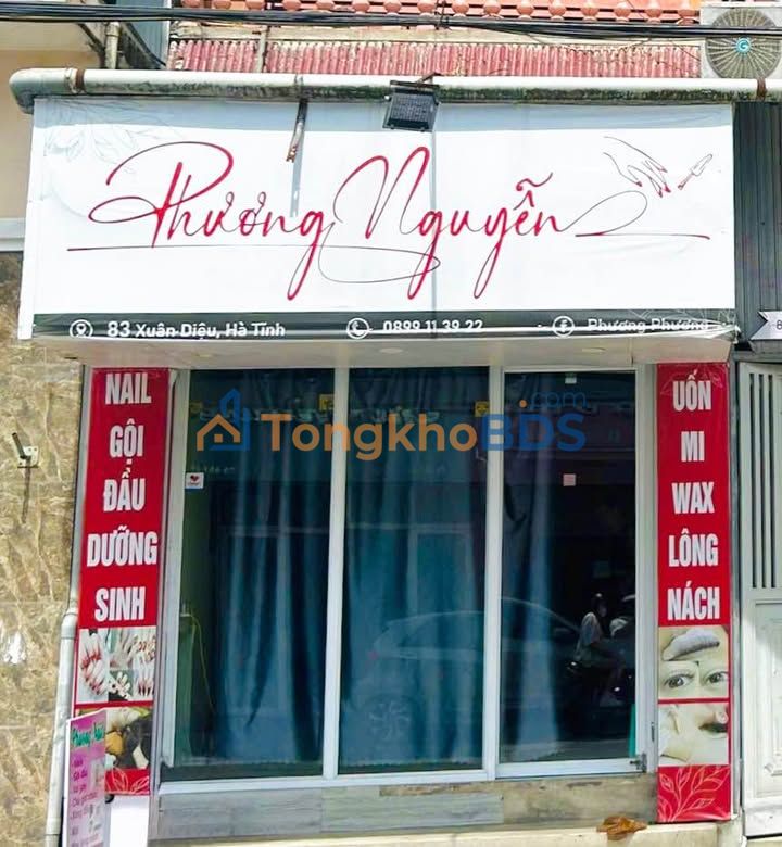 Mặt bằng Xuân Diệu Hà Tĩnh 20m² 3 triệu - Mặt tiền kinh doanh