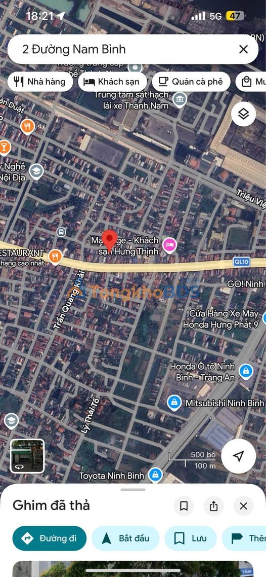 Đất nền Gia Viễn 70m² - Sổ đỏ chính chủ