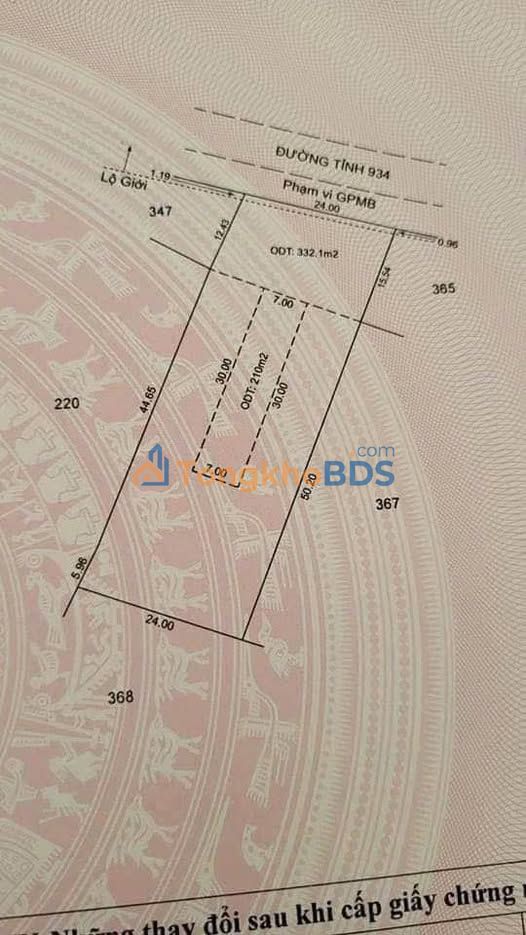 Land An Dương Vương Sóc Trăng 1.560m² 6 tỷ - Sổ đỏ chính chủ