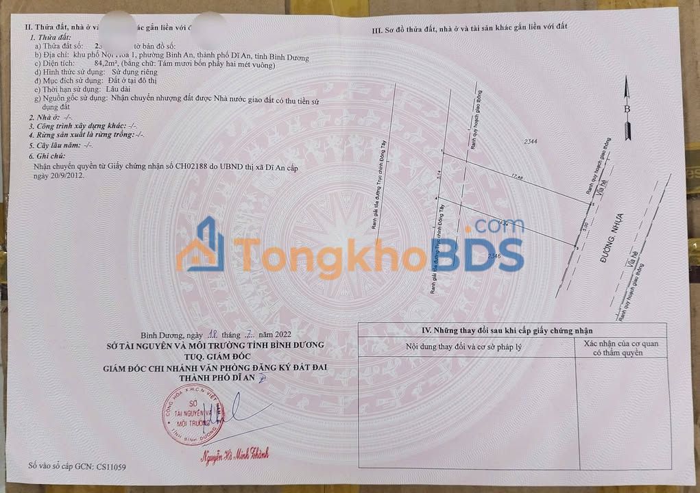 Đất Thống Nhất An Khánh 84m² 6 tỷ - Giá tốt hiếm có