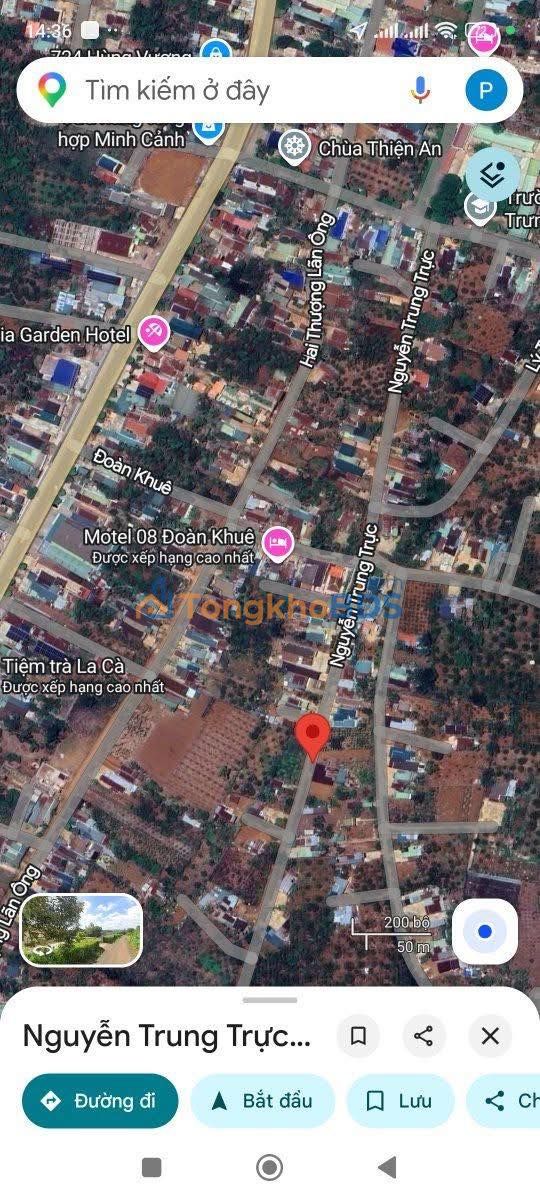 Đất Nguyễn Trung Trực Buôn Hồ 110m² 950tr - Đường to ô tô