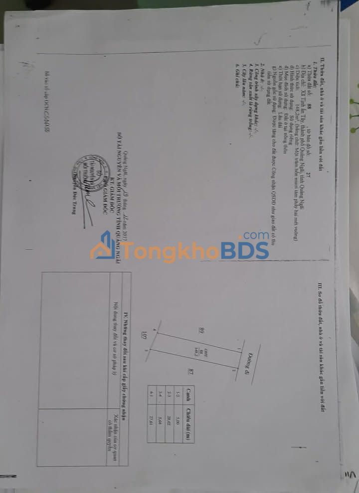 Đất nền Tịnh Ấn Tây 145m² giá 1 tỷ - Xây dựng tự do