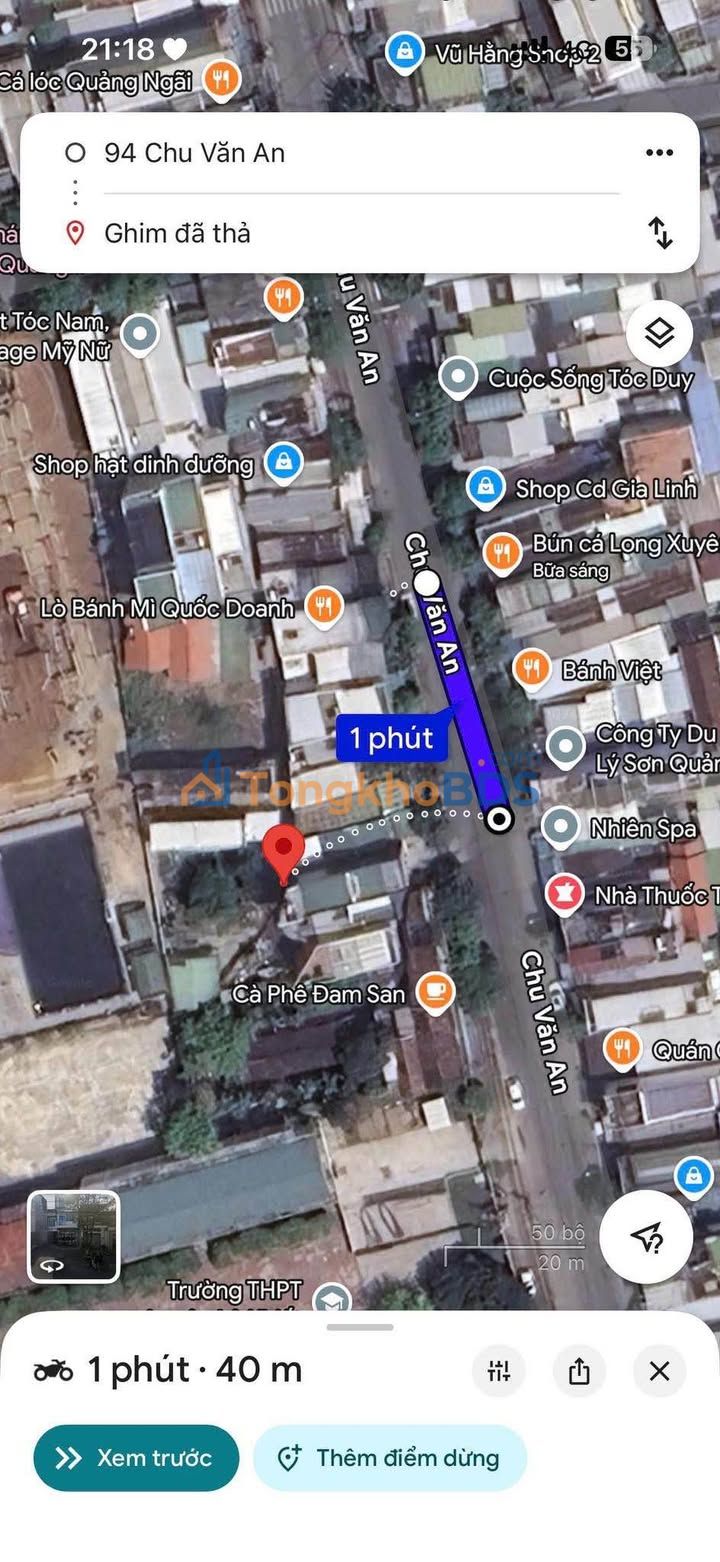 Đất nền Chu Văn An 65m2 thiện chí - Sổ đỏ chính chủ