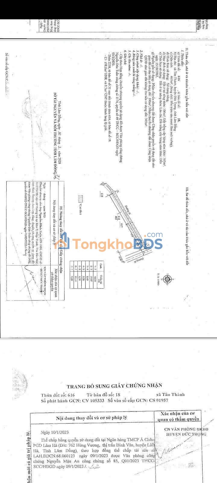 Đất nền Tân Thành, Đức Trọng 465m² 1.5 tỷ - Sổ đỏ chính chủ