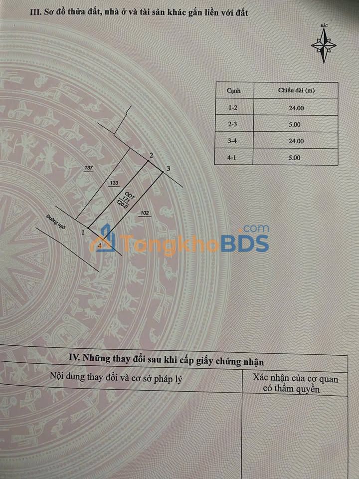 Đất nền Lai Sơn Vĩnh Yên 120m² - Đường to ô tô