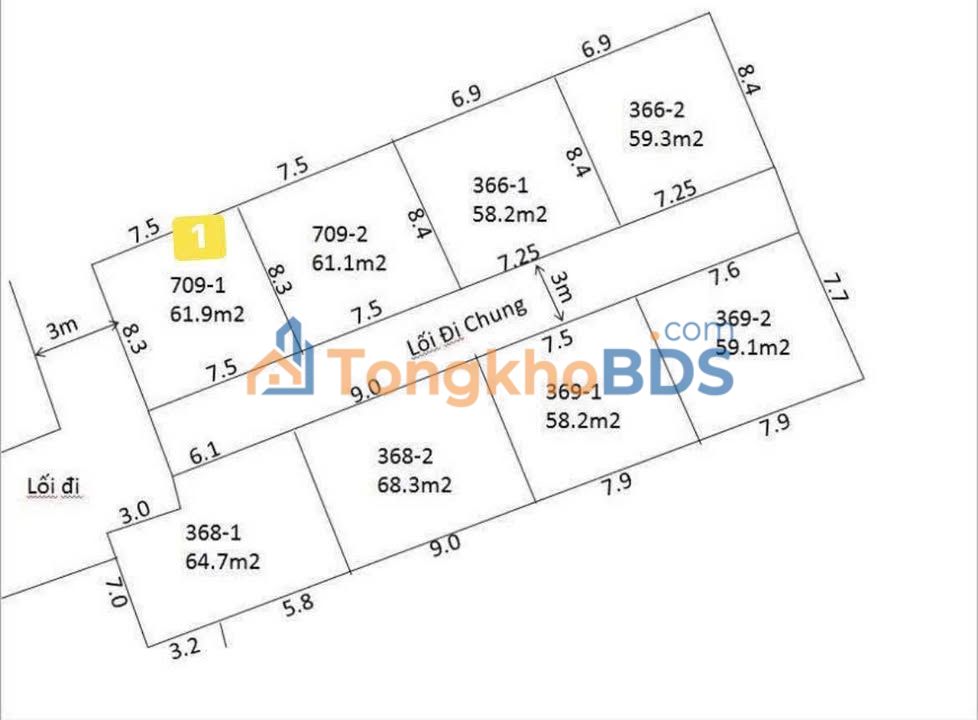 Đất kiệt ô tô Nguyễn Hữu Cảnh 62m² 1 tỷ - Sổ hồng chính chủ