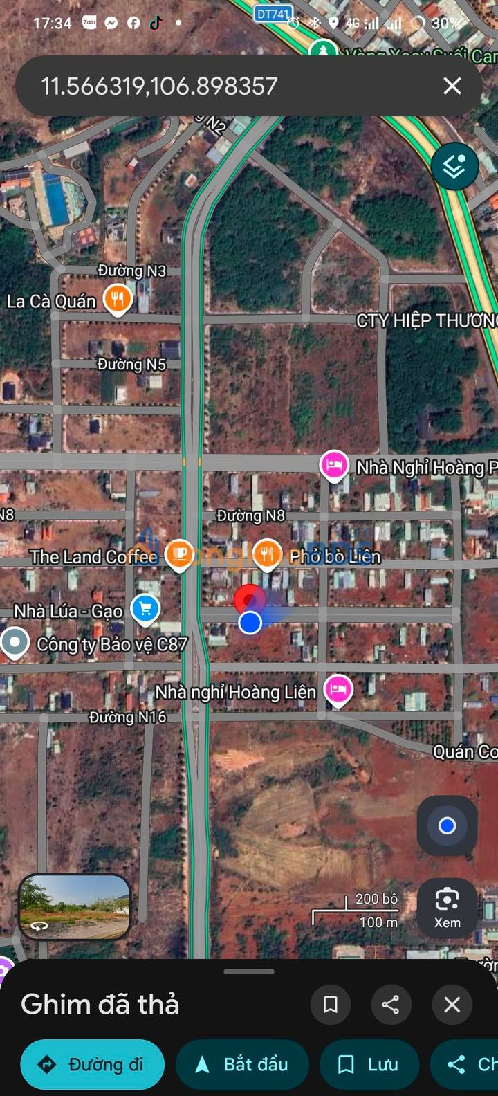 Đất Bàu Bàng N13 120m² 1.2 tỷ - Sổ đỏ chính chủ