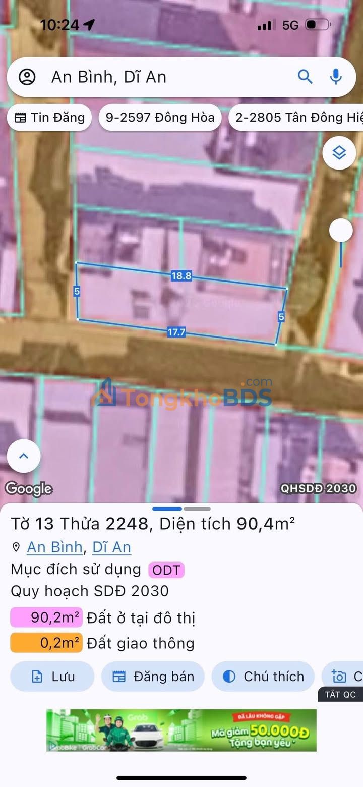 Nhà Dĩ An Nguyễn Tri Phương 94m2 4.3 tỷ - Chính chủ