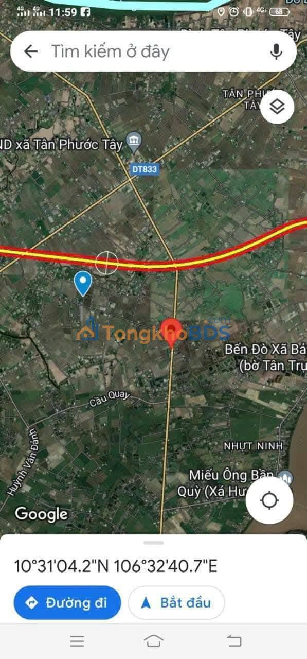 Nhà riêng Nhựt Ninh Đường 832 204m² 2.3 tỷ - Ô tô vào tận nhà