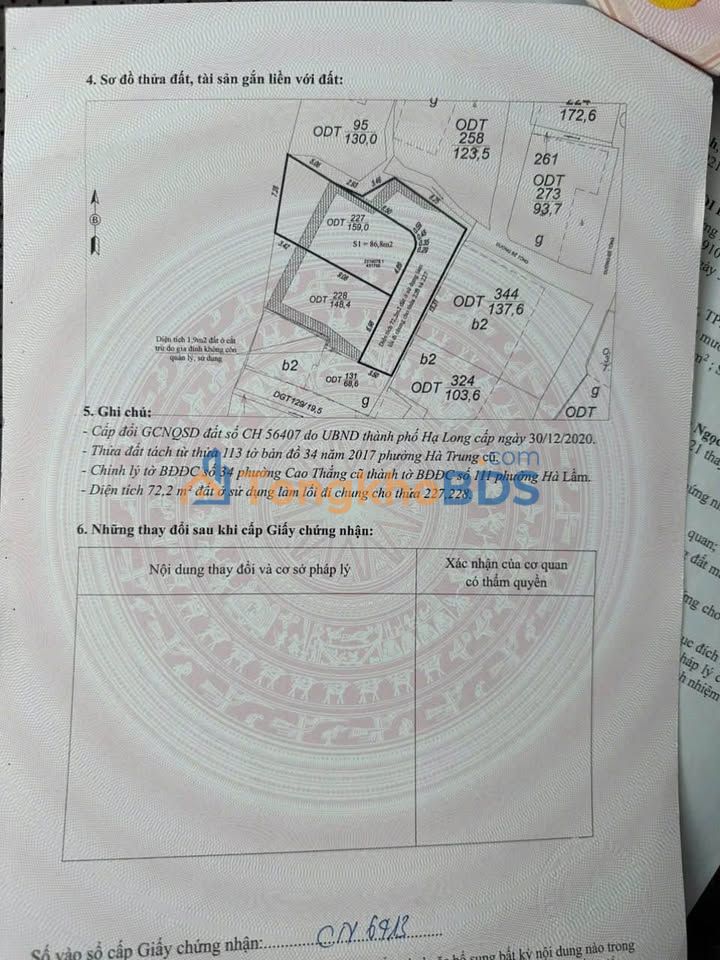 Đất ngõ 13 Cao Thắng 163m² 1.65 tỷ - Xây dựng tự do