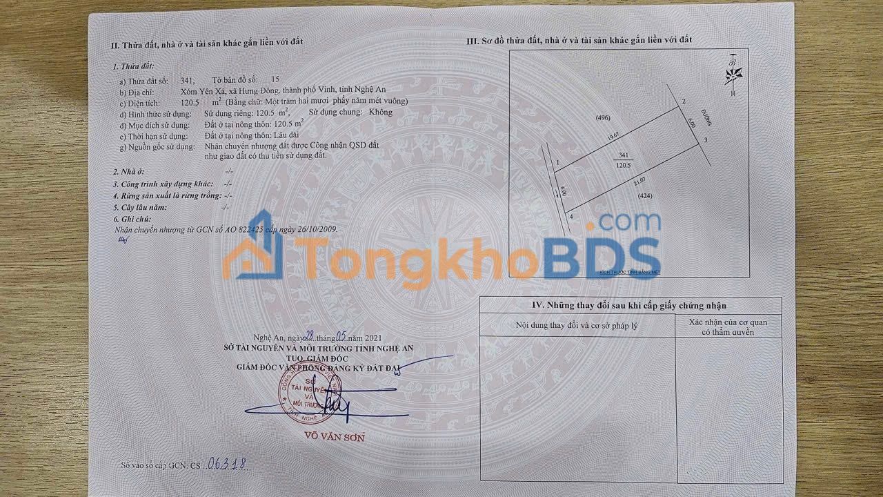 Đất nền Hồ Ngọc Lãm 120m² 3.65 tỷ - Sổ đỏ chính chủ