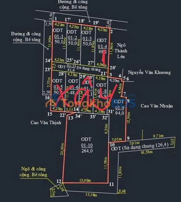 Đất nền Văn Phong Cát Hải 50m² giá 1.4 tỷ - Vị trí đẹp
