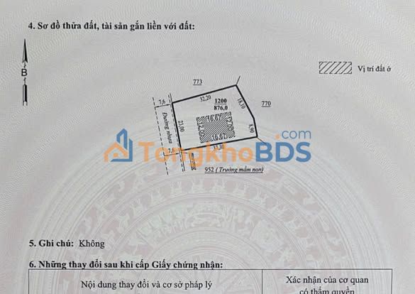 Đất nền Đơn Dương Võ Thị Sáu 876m² 8 tỷ - Sổ đỏ chính chủ