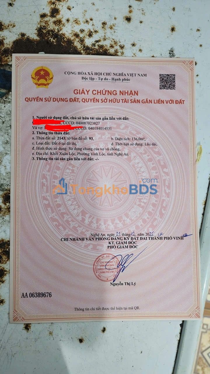 Đất Thị trấn Xuân An 136m² 1,5 tỷ - Hạ tầng hoàn thiện