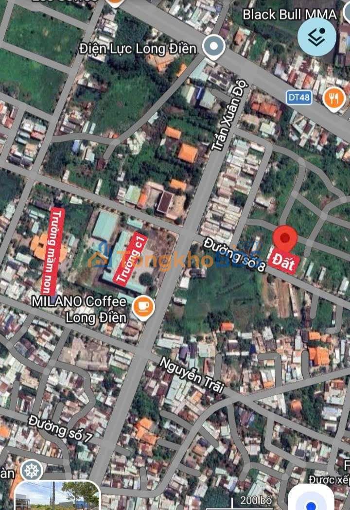 Đất nền Long Điền 100m² 2.2 tỷ - Đất thổ cư 100%