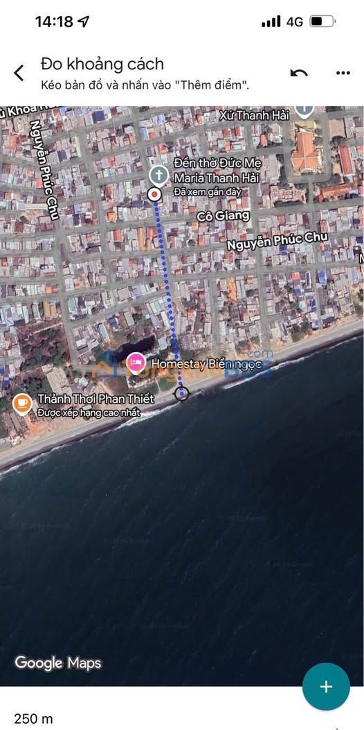 Đất Nguyễn Văn Tố Phan Thiết 121m² 3.5 tỷ - Đường to ô tô