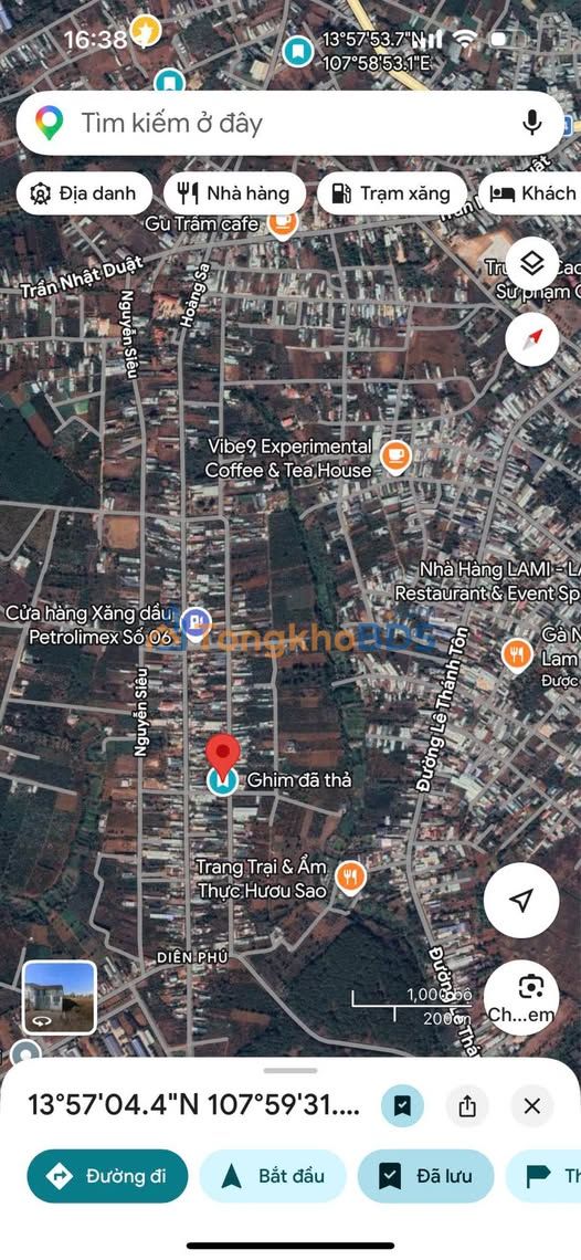 Nhà Hoàng Sa Diên Hồng Pleiku 250m² 1 tỷ - Ô tô vào tận nhà