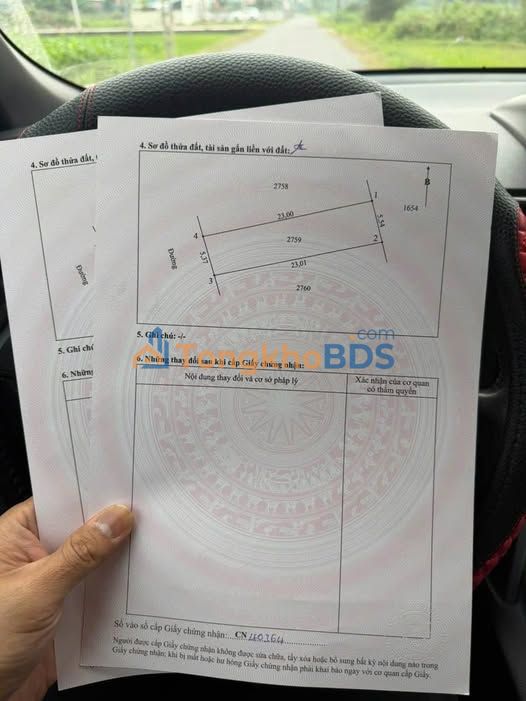 Đất nền Trường Lân Nghi Trung 125m² 1 tỷ - Sổ đỏ chính chủ