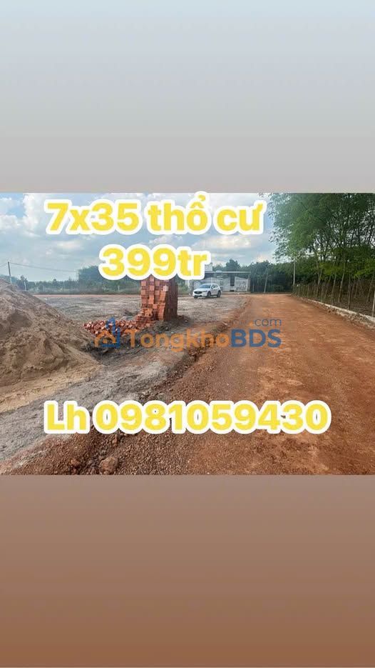 Đất nền Minh Hưng Chơn Thành 300m² 399 triệu - Sổ đỏ chính chủ