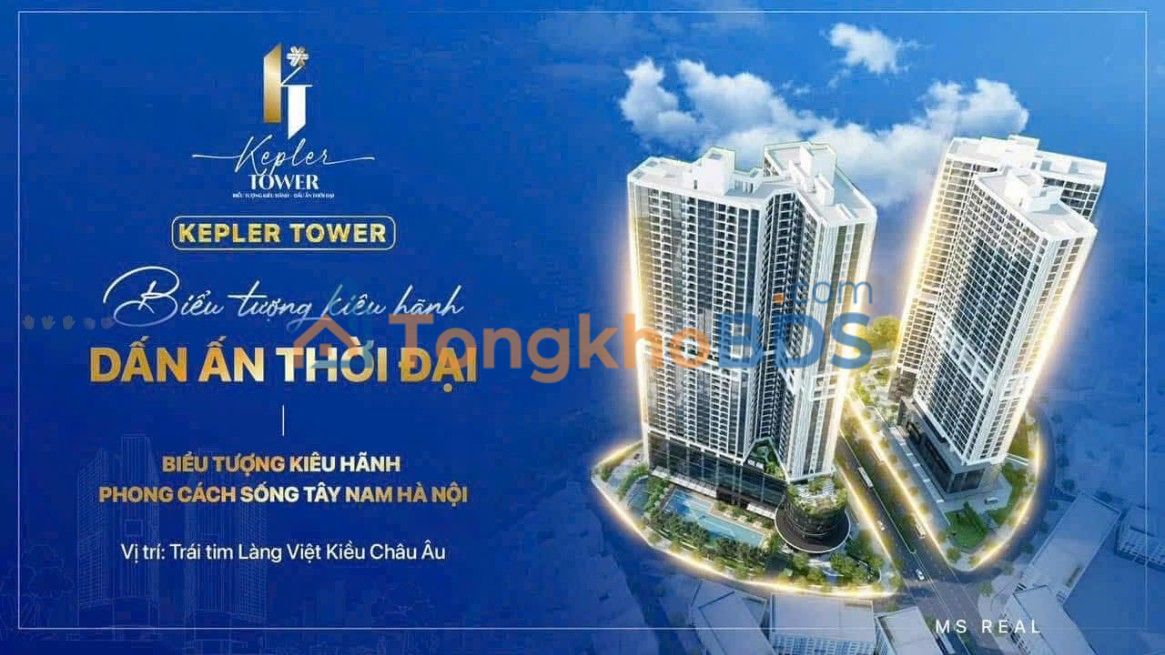 Căn hộ Kepler Tower Hà Đông 85m² 8 tỷ - View đẹp