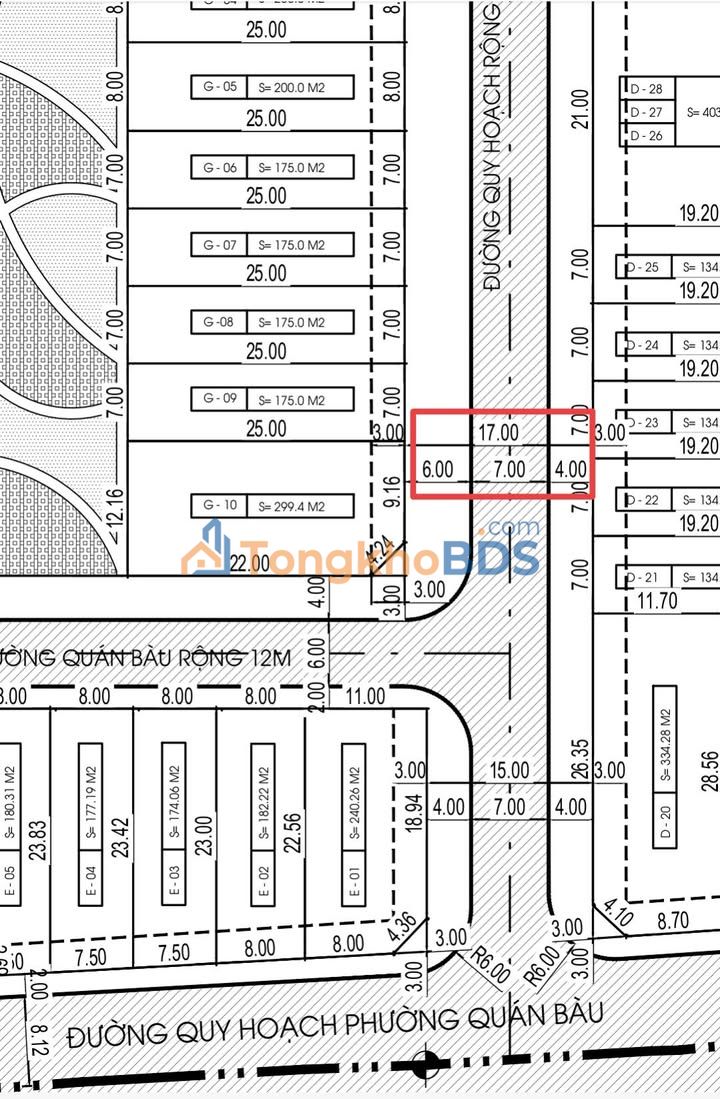 Đất nền Golden 10 Vinh 175m²/10 tỷ - Đường to ô tô