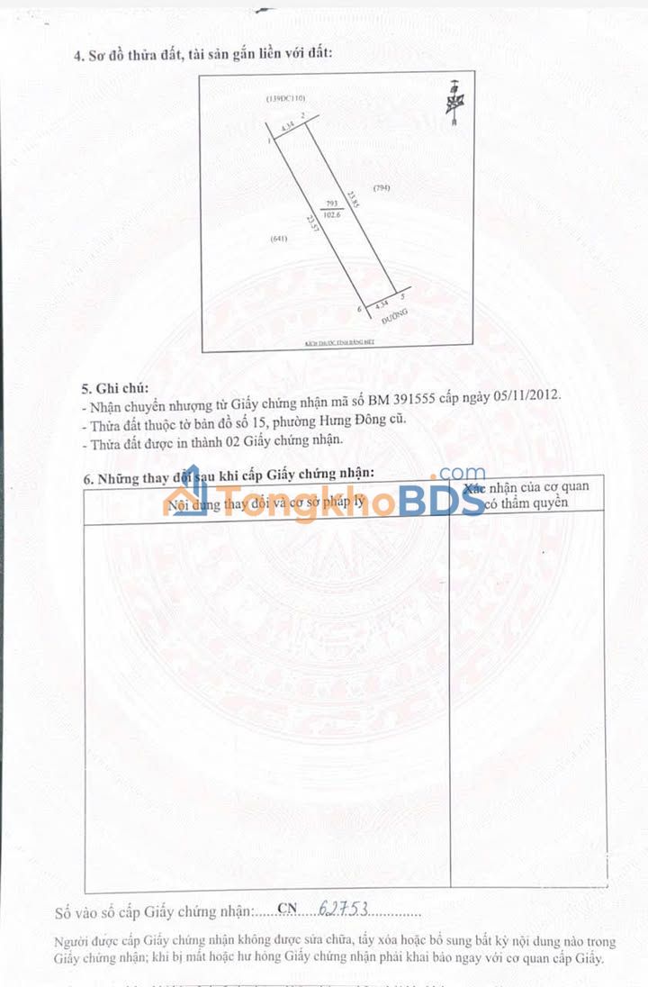 Đất nền Hưng Đông Vinh 103m² 1.9 tỷ - Sổ đỏ chính chủ