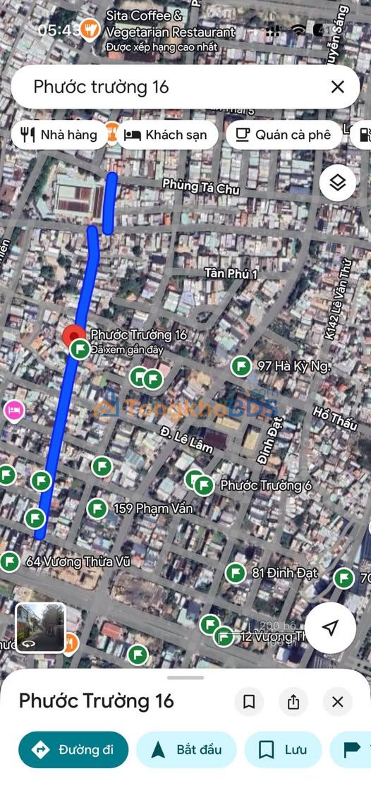 Đất nền Phước Trường 16 Sơn Trà 209m² 26 tỷ - Tiềm năng tăng giá