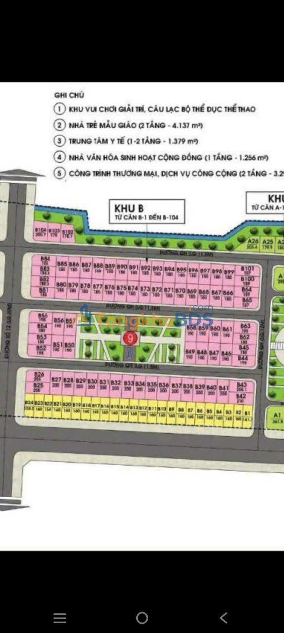 Đất Nguyễn Sinh Cung TP Vinh 186m2 - Sổ đỏ chính chủ