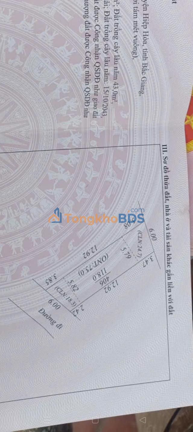 Đất nền Hoàng Thanh Hiệp Hòa 120m² 900 triệu - Sổ đỏ chính chủ