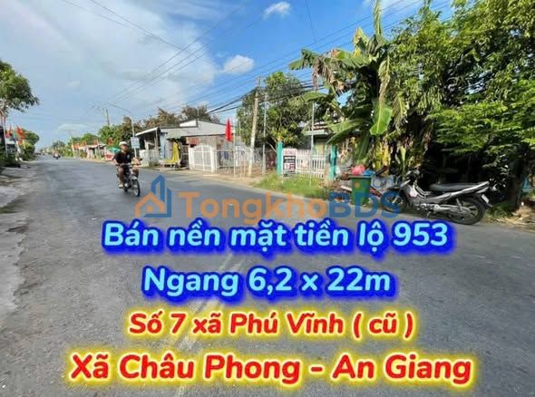 Đất nền TL953 Tân Châu 132m² 950 triệu - Sổ hồng rõ ràng