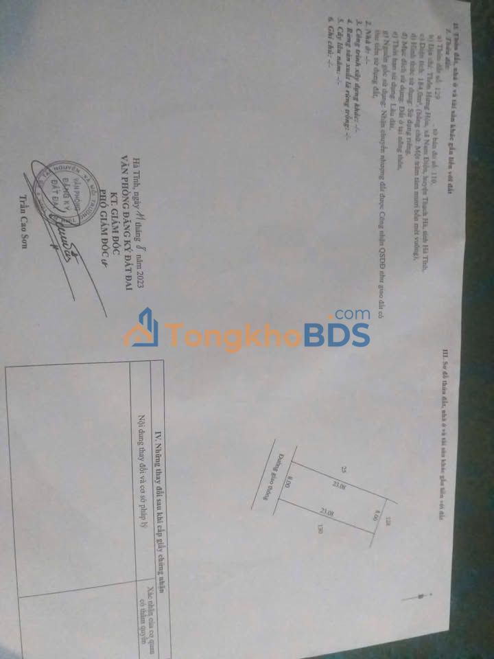 Đất nền Hưng Hòa Nam Điền 184m² 500 triệu - Sổ đỏ chính chủ