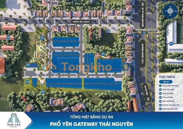 Đất Tân Hương Phổ Yên 96m² giá 1 tỷ - Sổ đỏ chính chủ