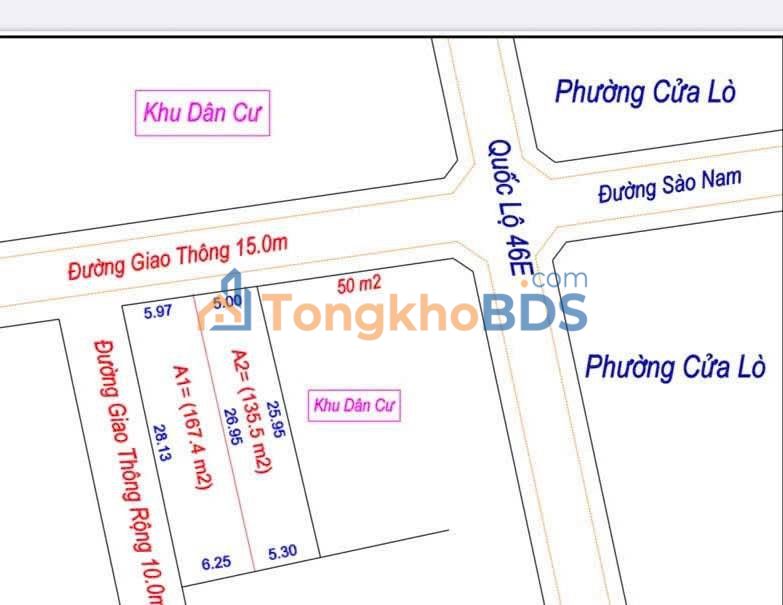 Đất nền Khánh Hợp Nghi Lộc 135m² 2.9 tỷ - Sổ đỏ chính chủ