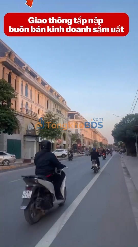 Shophouse Au Co Park City 119m², 5.7 tỷ – Vị trí vàng