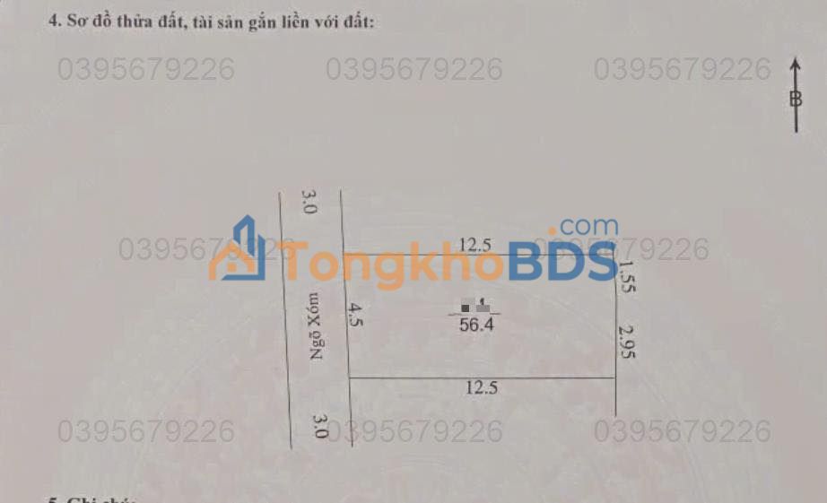 Đất Xã Hợp Đồng Chương Mỹ 56m2 2 tỷ - Pháp lý rõ ràng