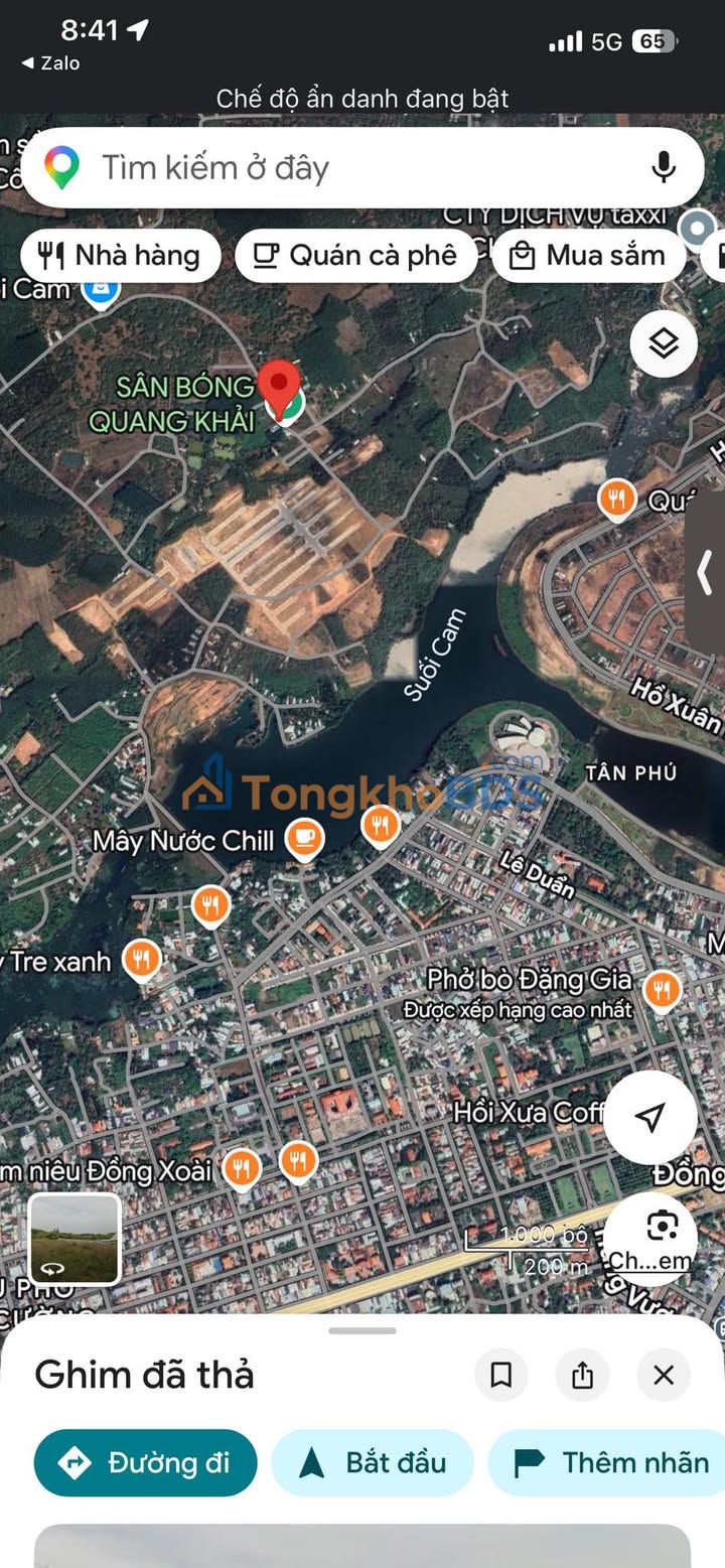 Đất nền Suối Cam, Lộc Ninh 728m² 1.1 tỷ - Sổ đỏ chính chủ