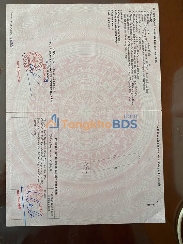 Đất K207 Nguyễn Văn Cừ 99m² 1.2 tỷ - Sổ đỏ chính chủ